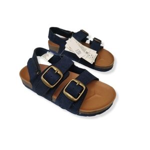 9/10 Navy Gap Sandals